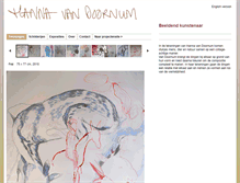 Tablet Screenshot of hannavandoornum.nl